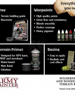 The Army Painter: GameMaster - Wilderness & Woodlands Terrain Kit